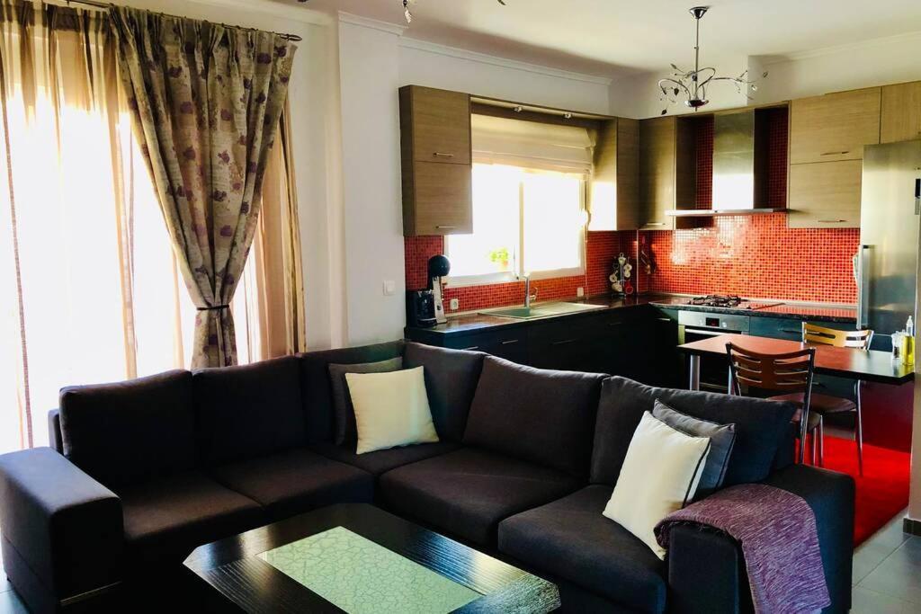 Family Apartment In Greece Kalandra Bagian luar foto