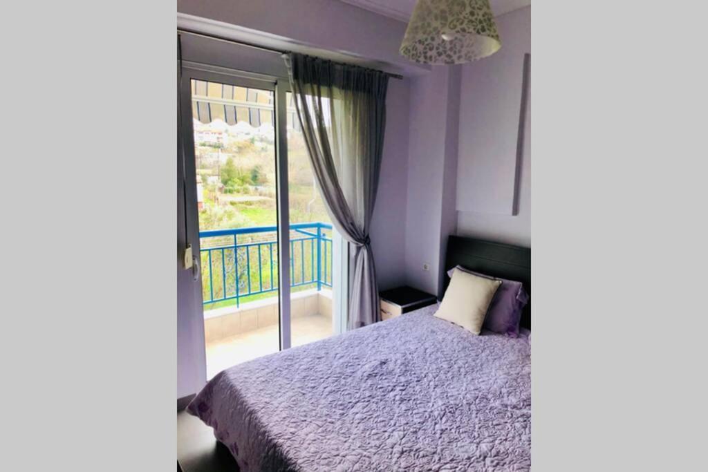 Family Apartment In Greece Kalandra Bagian luar foto