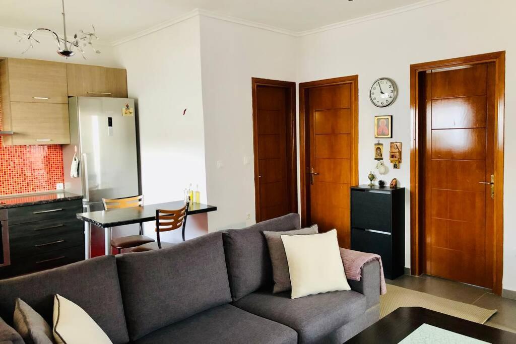 Family Apartment In Greece Kalandra Bagian luar foto